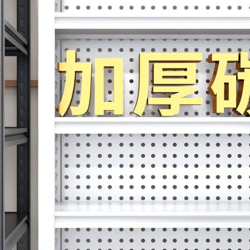 加厚碳钢多层货架 黑白双色 细节图2